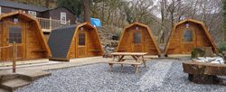 Camping Pods and Log Cabins at red dragon holidays
